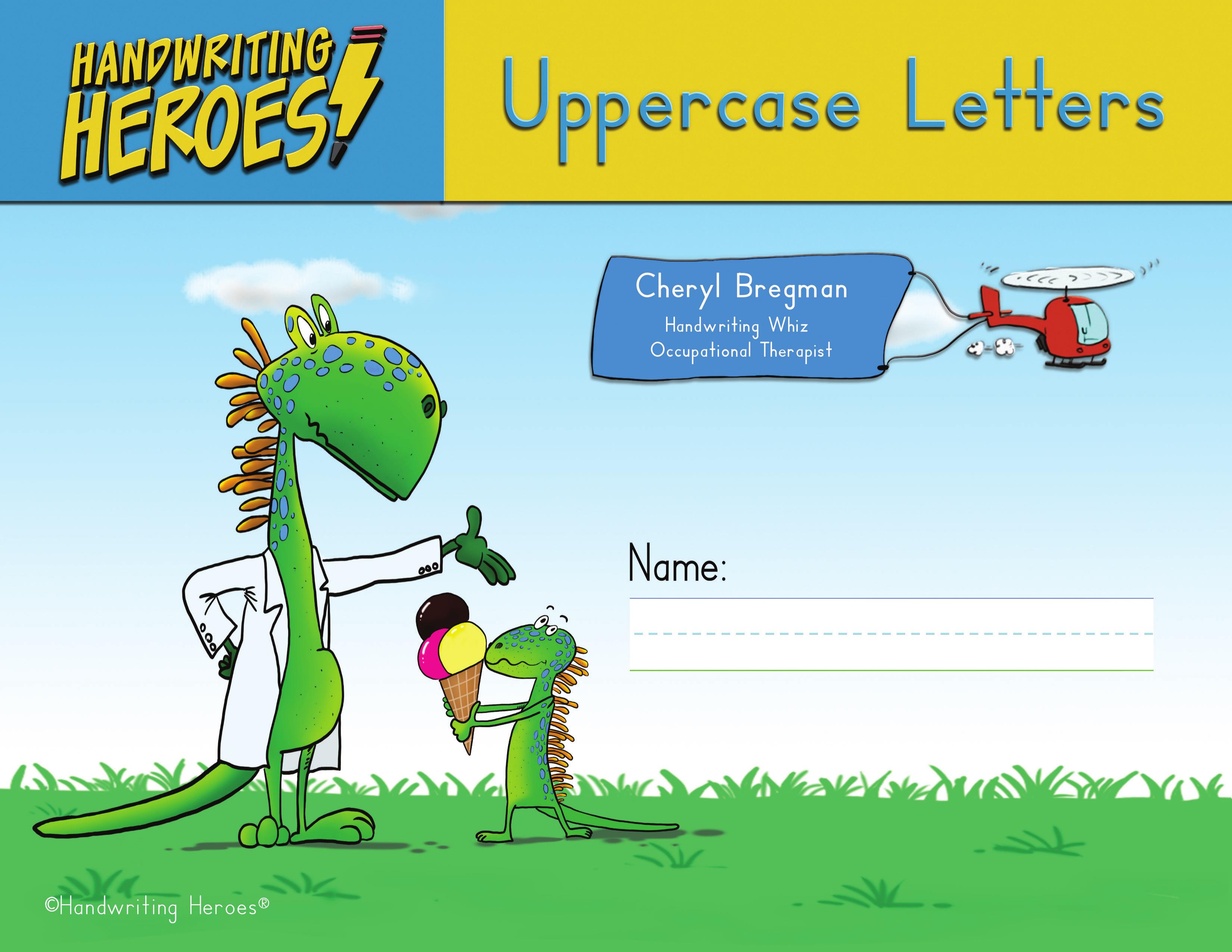 Uppercase Letters workbook cover