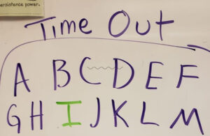 teaching handwriting to children