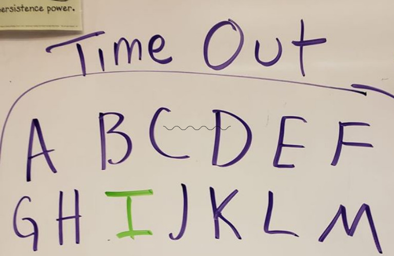 teaching handwriting to children