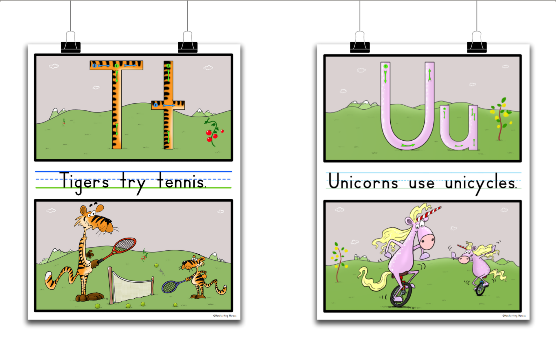 Alphabet Wall Cards