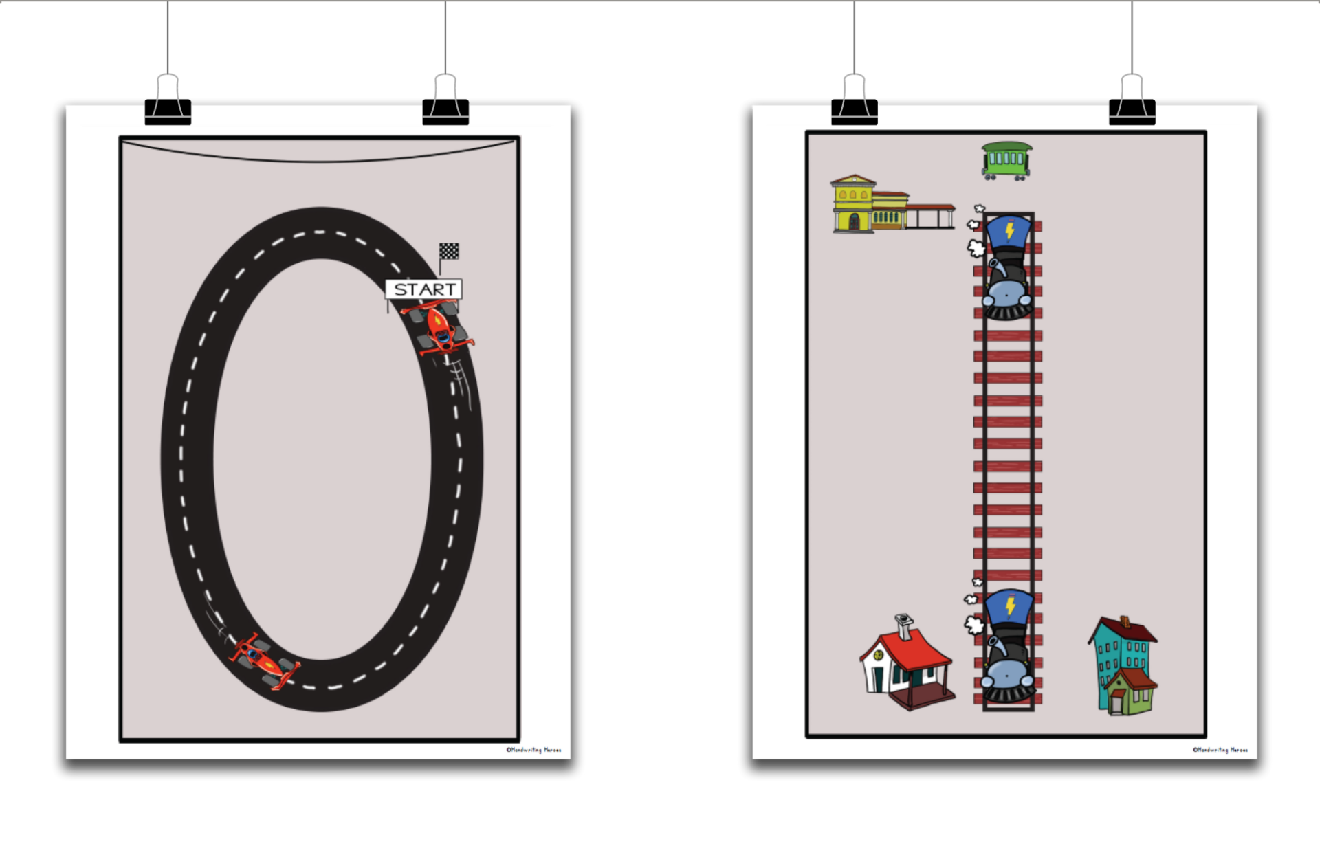 Number Wall Cards
