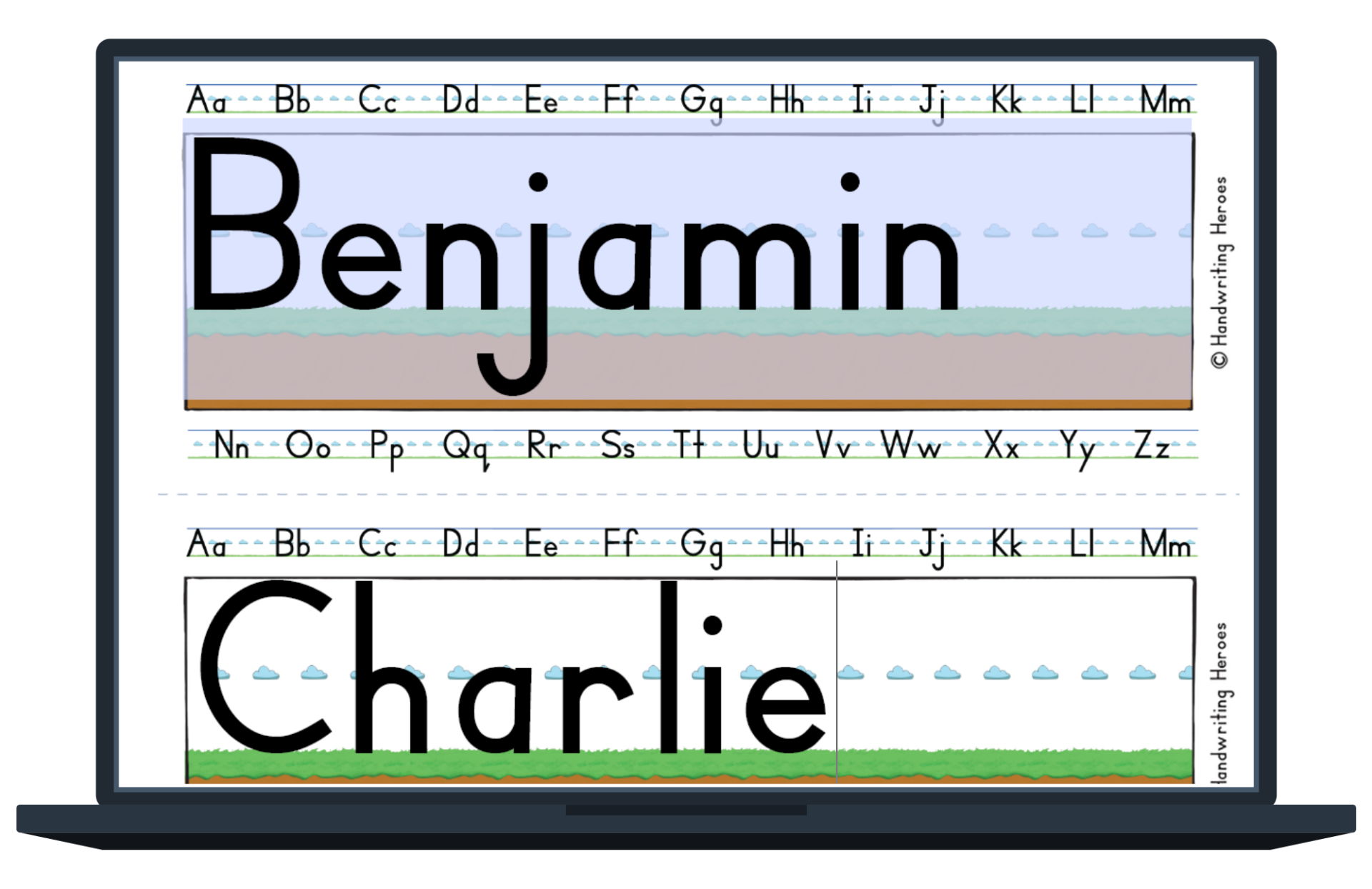 Editable Name Plates