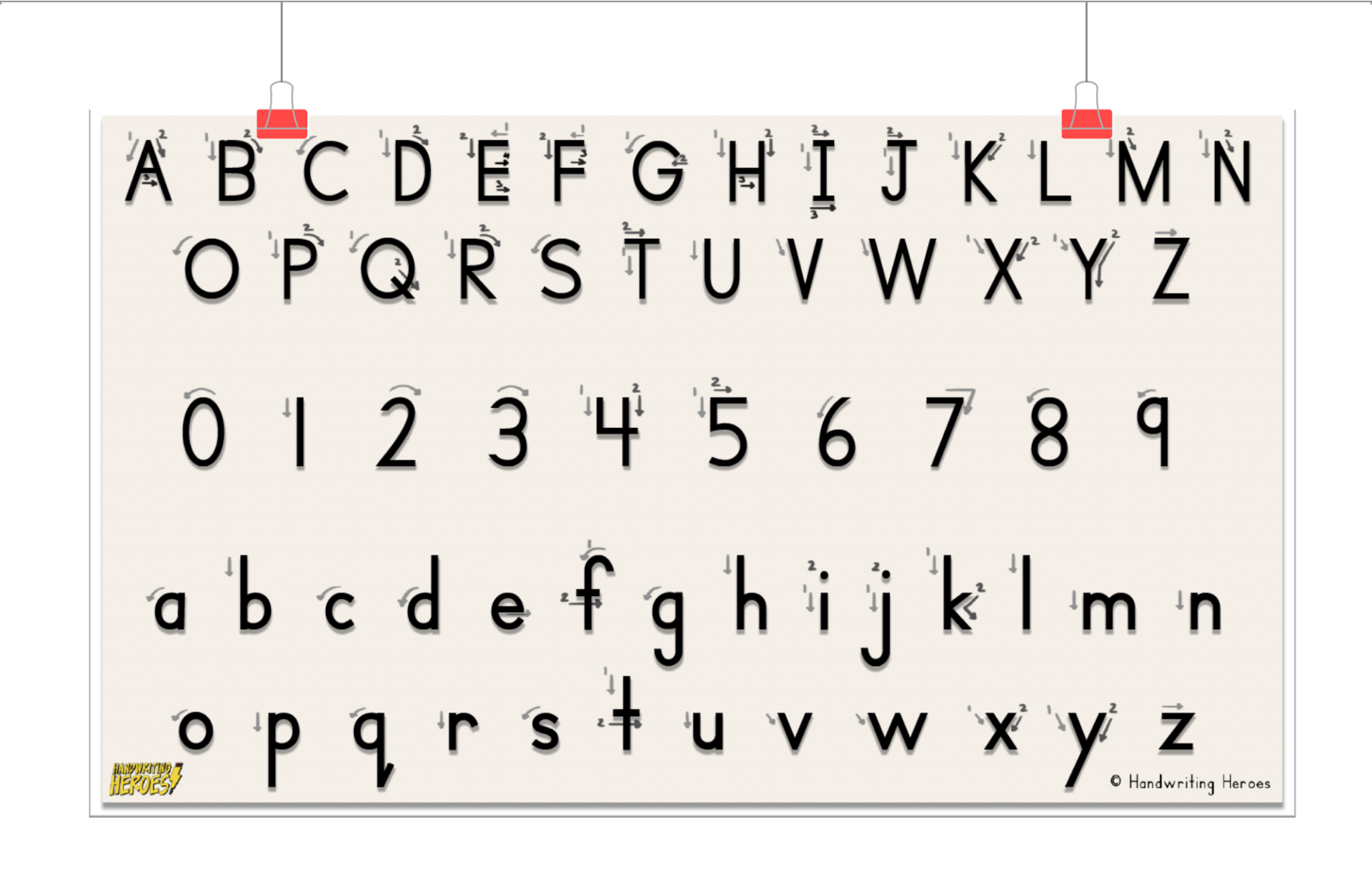Letter Formation Guide
