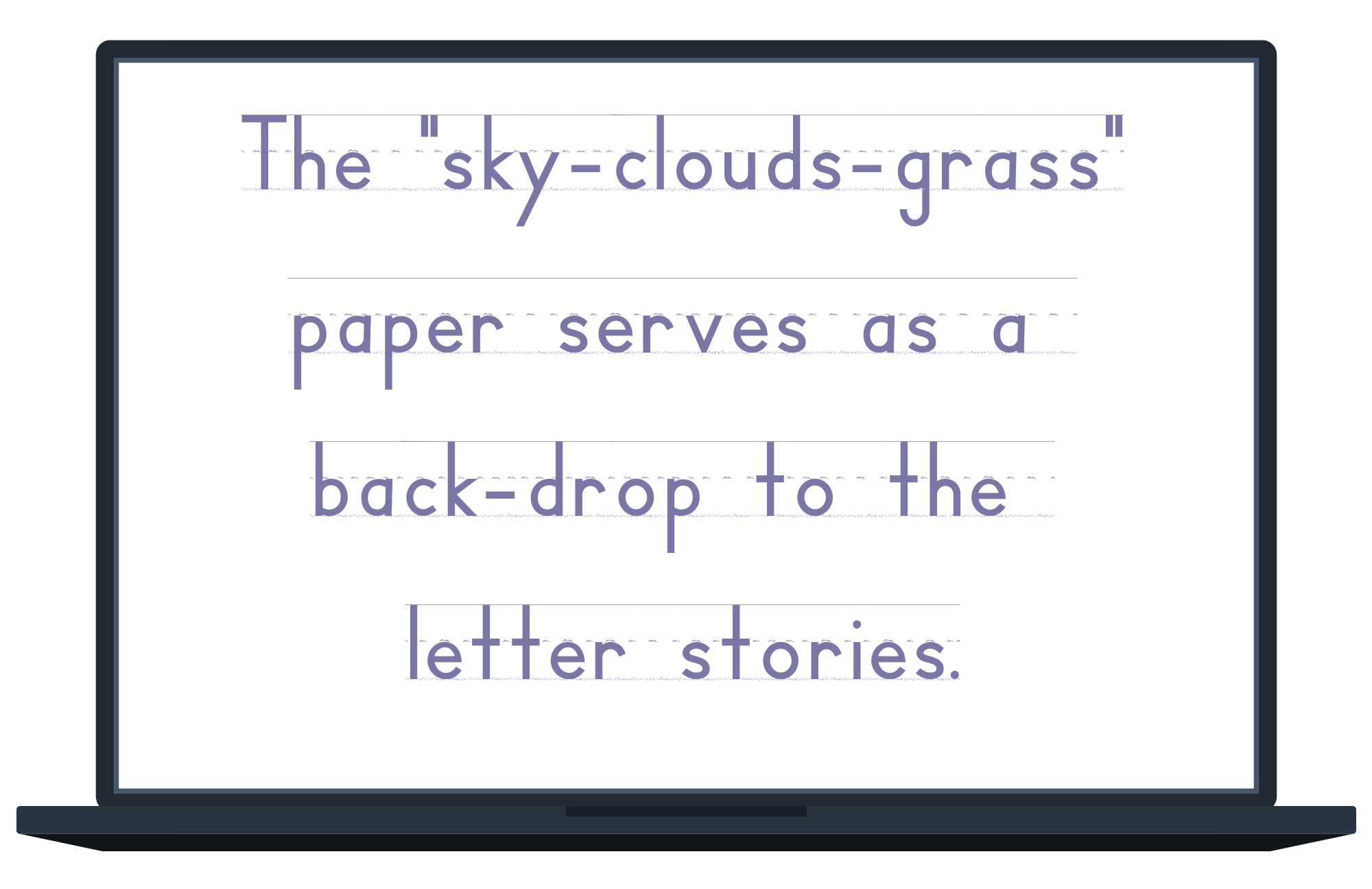 Handwriting Heroes Clouds Bold